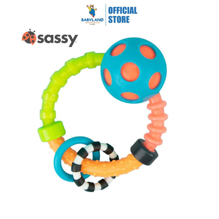 Sassy Bend & Flex Ring Rattle (0+ months)