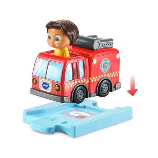 Vtech 561303 Cocomelon Toot-Toot Driver Nina's Fire Truck & Track (1.5Y+)
