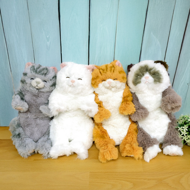 Sunlemon 1573 Chashiro - Lying Cat Sleeping Face Stuffed Toy S