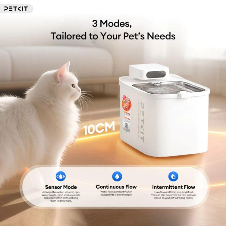 PETKIT EVERSWEET MAX 2 UVC Smart Pet Drinking Fountain (Cordless)