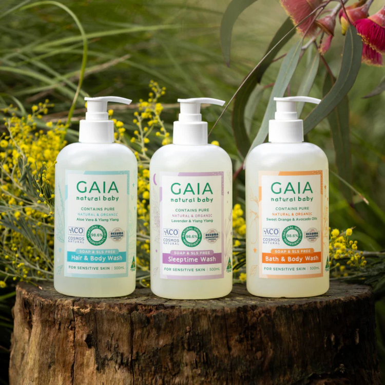 Gaia Natural Baby Hair & Body Wash