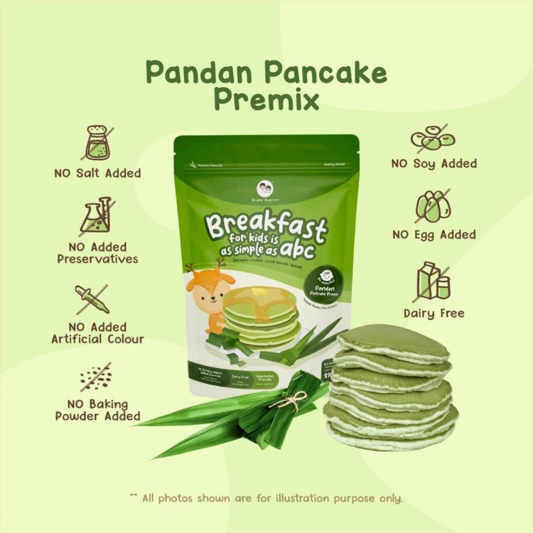 Double Happiness Baby Veggie Pancake Premix 90g