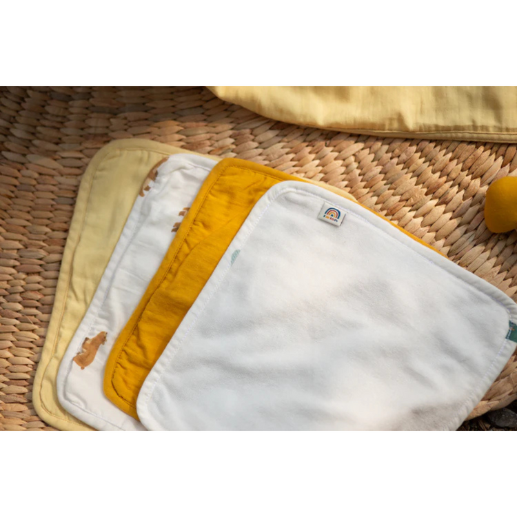 Tencel Organic Cotton Face Terry Towel 100% Tencel (10" x 10") (4pk)