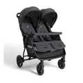 [Pre-Order] Joie Signature Estrella Double Stroller - Ebony (Birth to 22 kg) (approx. 4 years) for each individual seat