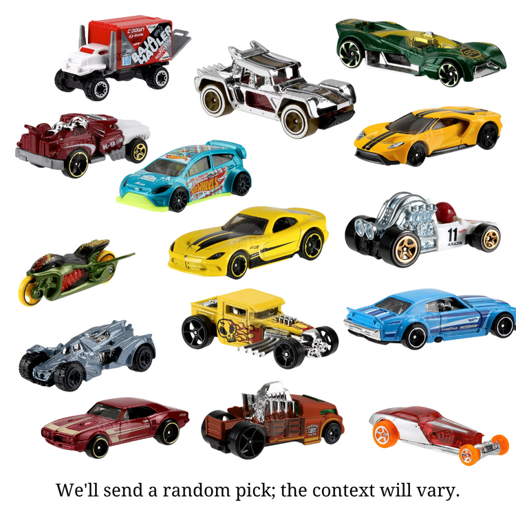 Fisher-Price Hot Wheels Basic Cars Random Assorted