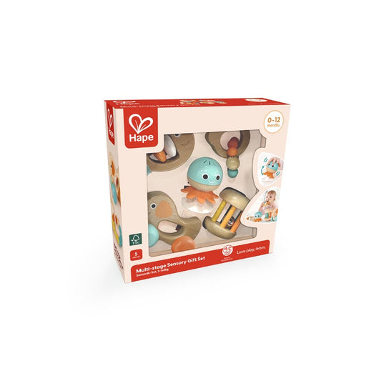 Hape Infant Try 5 Gift Set (Newborn Onwards)