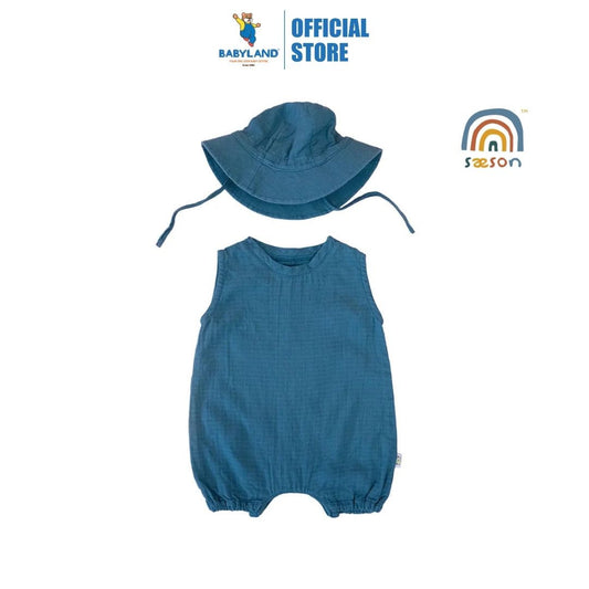 Saeson TENCEL Basic Jumpsuit Set - Spring Green