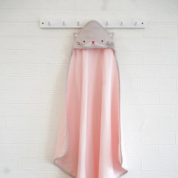 Granny Ben TENCEL Muslin Animal Hooded Swaddle