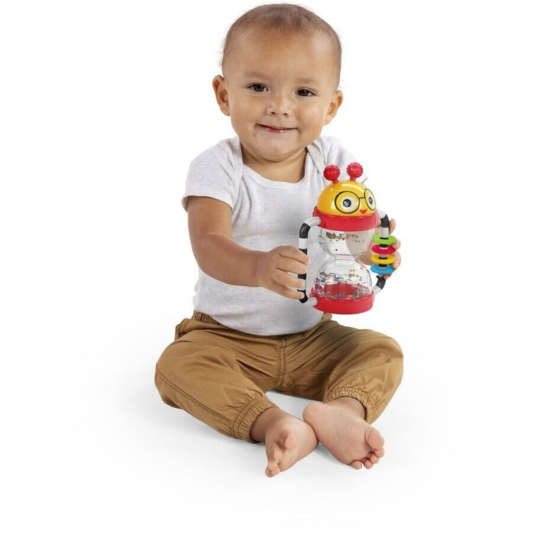 Baby Einstein Cal’s Sensory Shake-Up Activity Rattle 3M+