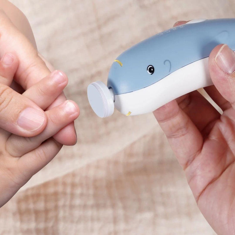 Haakaa Friendly Whale Nail Care Trimmer Set Upgraded 2026 - Electric Gentle LED Light Warranty