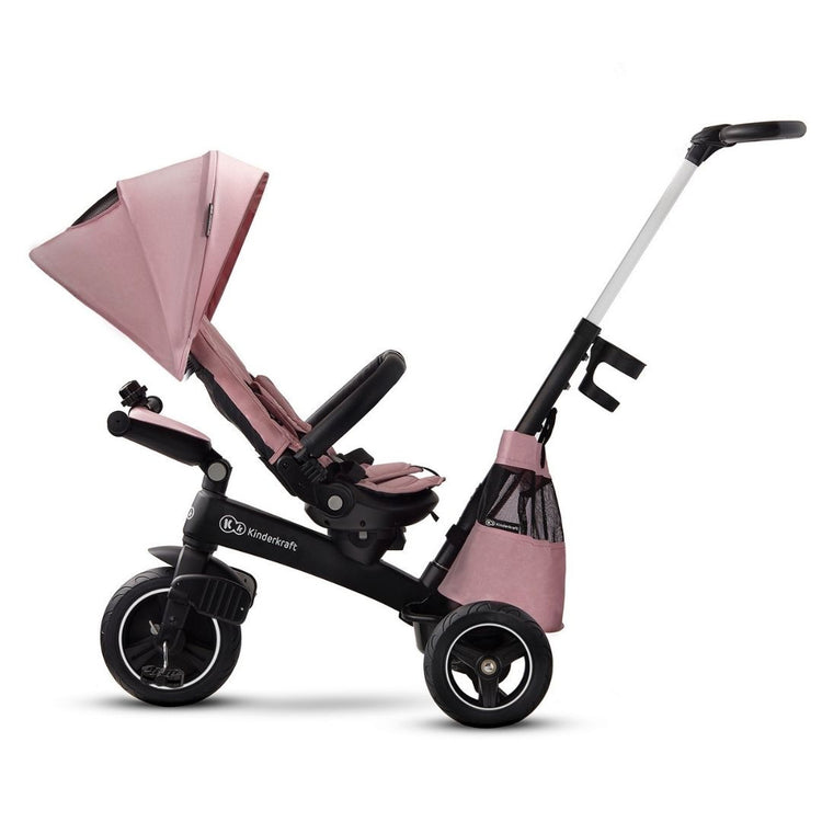 Kinderkraft Easytwist Tricycle - Pink from 9 months to 5 years
