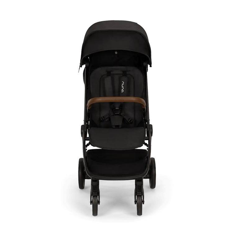 Nuna TRVL LX Stroller - Caviar (Birth to 50 lbs)