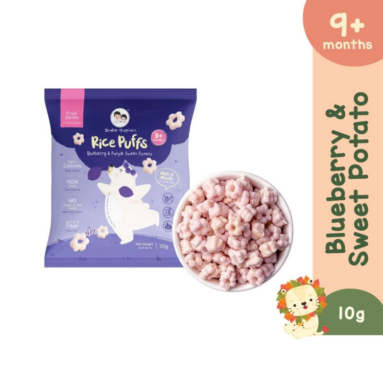 Double Happiness Rice Puff Fruit Series (9m+)