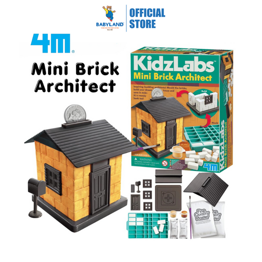 4M KidzLabs - Mini Brick Architect (5Y+)