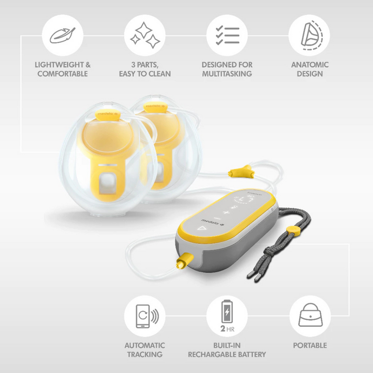 Medela Freestyle Hands-free Double Electric Portable Breast Pump