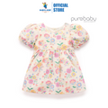 Purebaby Organic Mexican Floral Linen Blend Dress