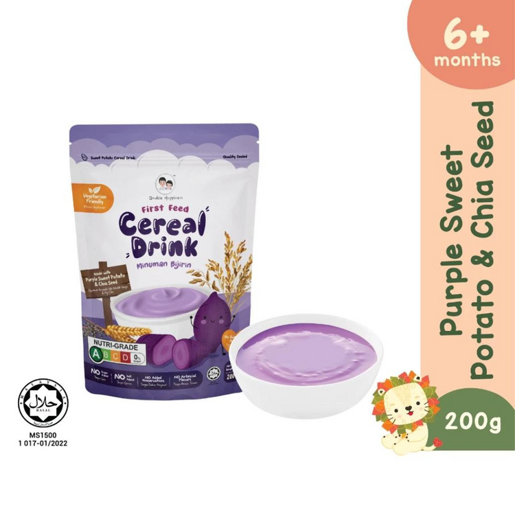 Double Happiness Baby First Feed Rice Cereal 200g