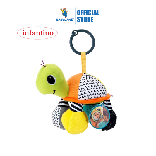 Infantino 005054 Turtle Mirror Pal - Green (0m+)