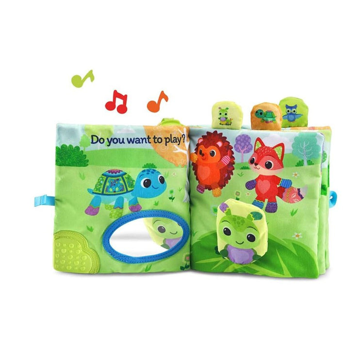 Vtech Turtles Busy Day Soft Book 3m+