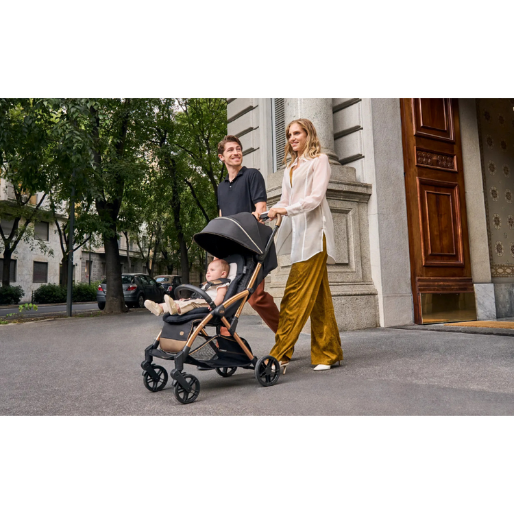 Chicco Goody Primo Auto Fold Stroller - Enchanting Bronze (Birth to to 22 kg)