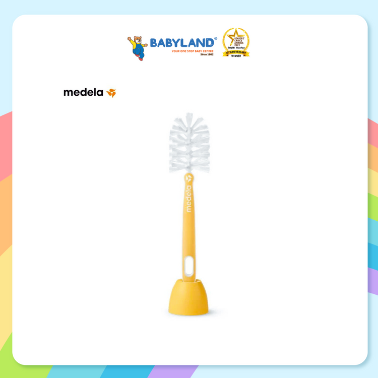 Medela Quick Clean Bottle & Teat Brush With Stand