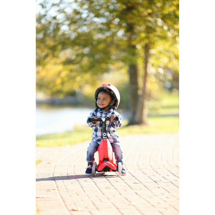 Micro Mini2Go Deluxe Plus - Red (1-5yrs)