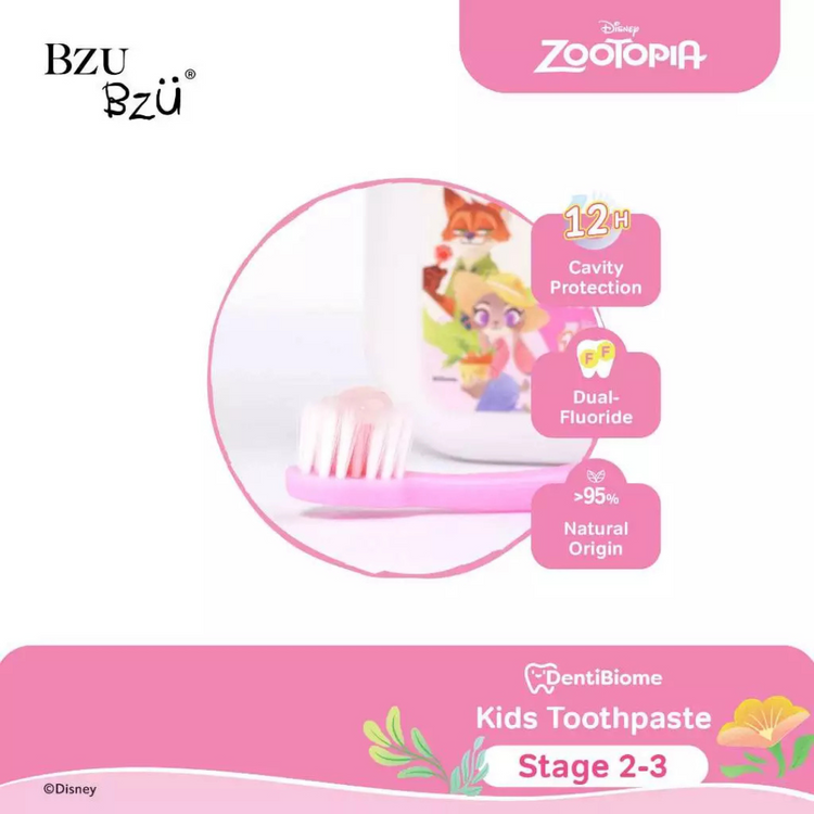 BZU BZU DentiBiome Kids Toothpaste (Strawberry) (Stage 2-3) - 150g