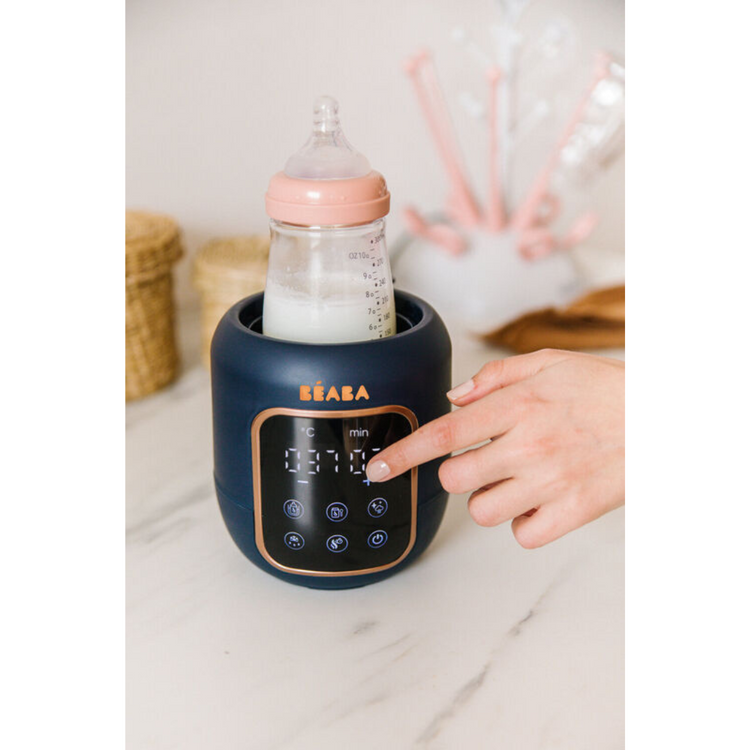 Beaba 5 in 1 Multi Milk Warmer - Night Blue -Water bath mode, Defrost mode, Babyfood mode, Fast mode,Sterilization mode
