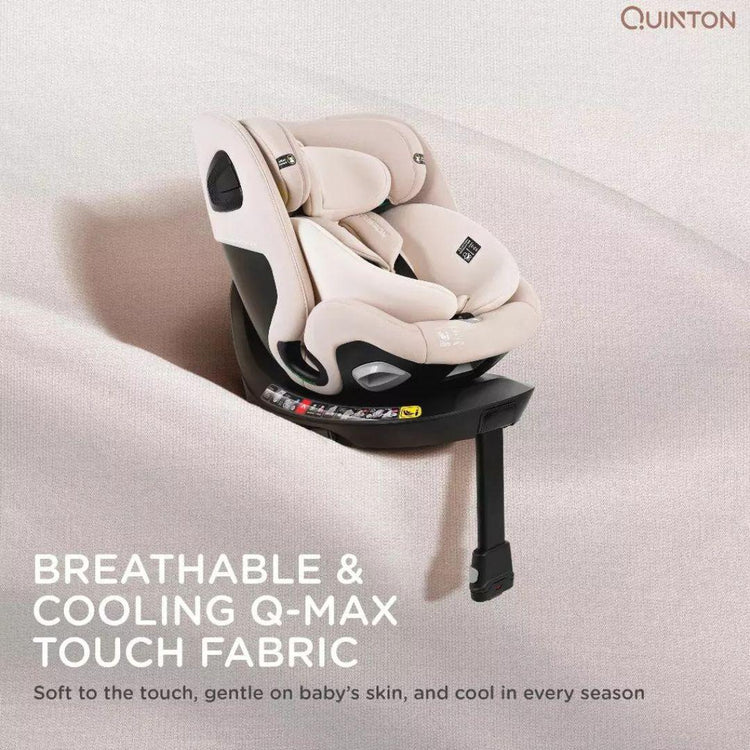 Quinton Spinguard 360° Safety Car Seat – Kerusi Keselamatan Bayi dengan Pusingan 360°