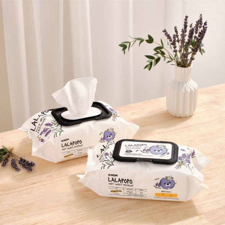 K-Mom Lalapopo Wet Wipes Premium 70'S