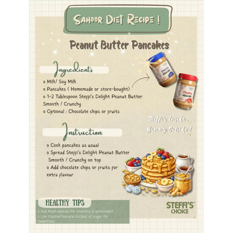 Steffi's Smooth Peanut Butter 453g - Halal