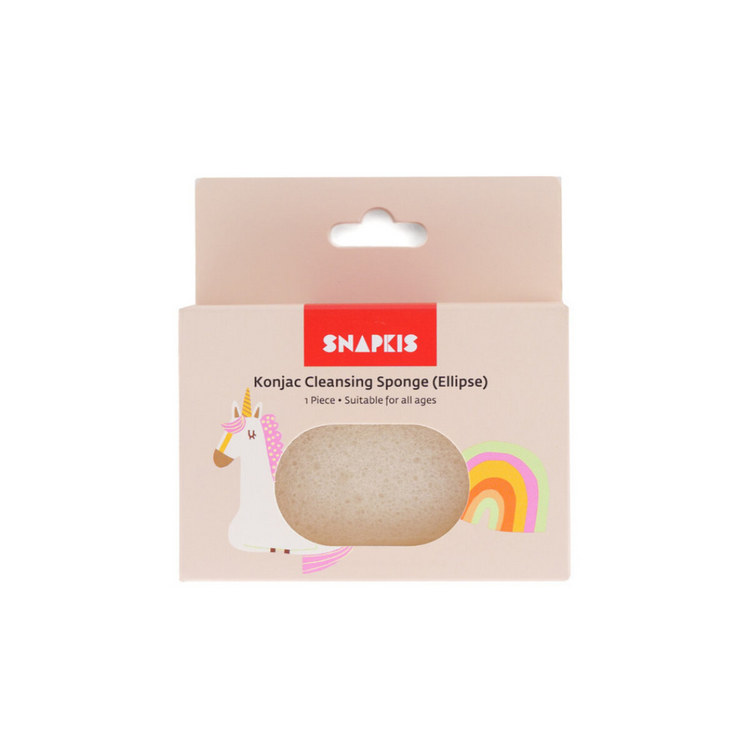 Snapkis Konjac Cleansing Sponge (S) Ellipse