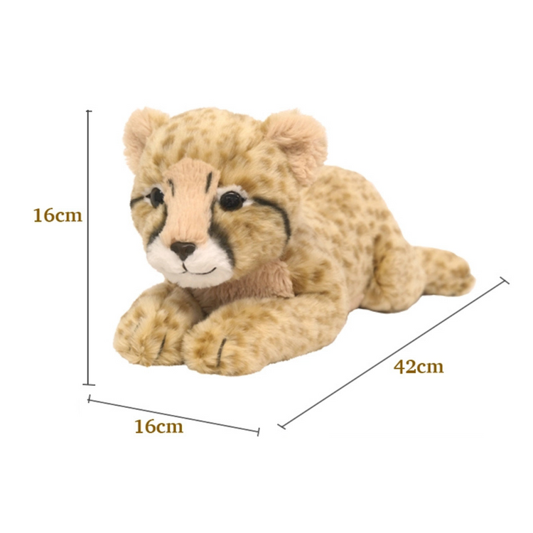 Sunlemon 8892 Lying Baby Cheetah Stuffed Toy