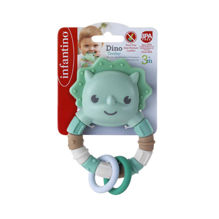 Infantino Dino Teether (3m+)