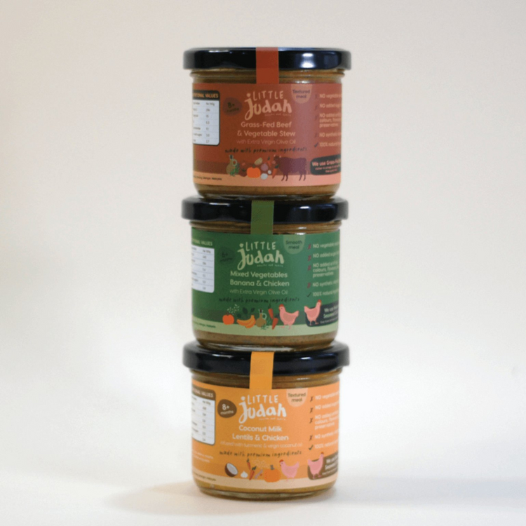 Little Judah Mixed Vegetable, Banana & Chicken 130g