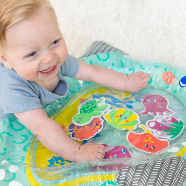 Infantino Pat Play Water Mat Wee Wild Ones 3m Babyland SS2 Malaysia