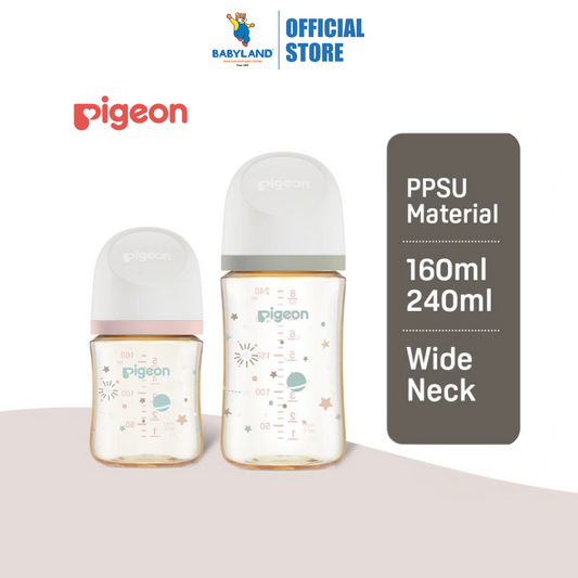 Pigeon SofTouch™ PPSU BPP Nursing Bottle - Galaxy (160ml/240ml)