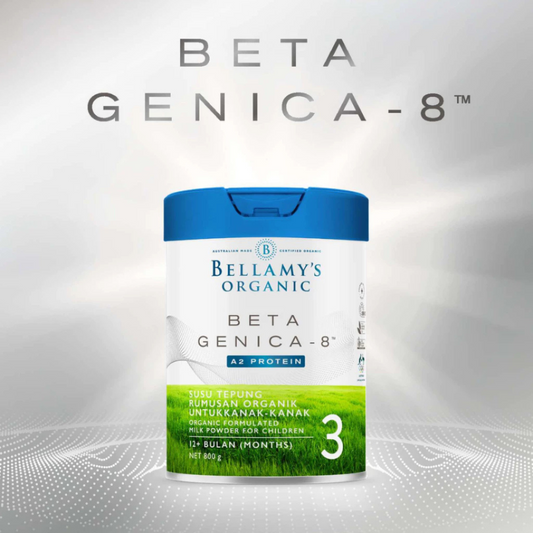 Bellamy's Organic Beta Genica-8 Step 3 Toddler Milk Drink 800g (12+ Months)