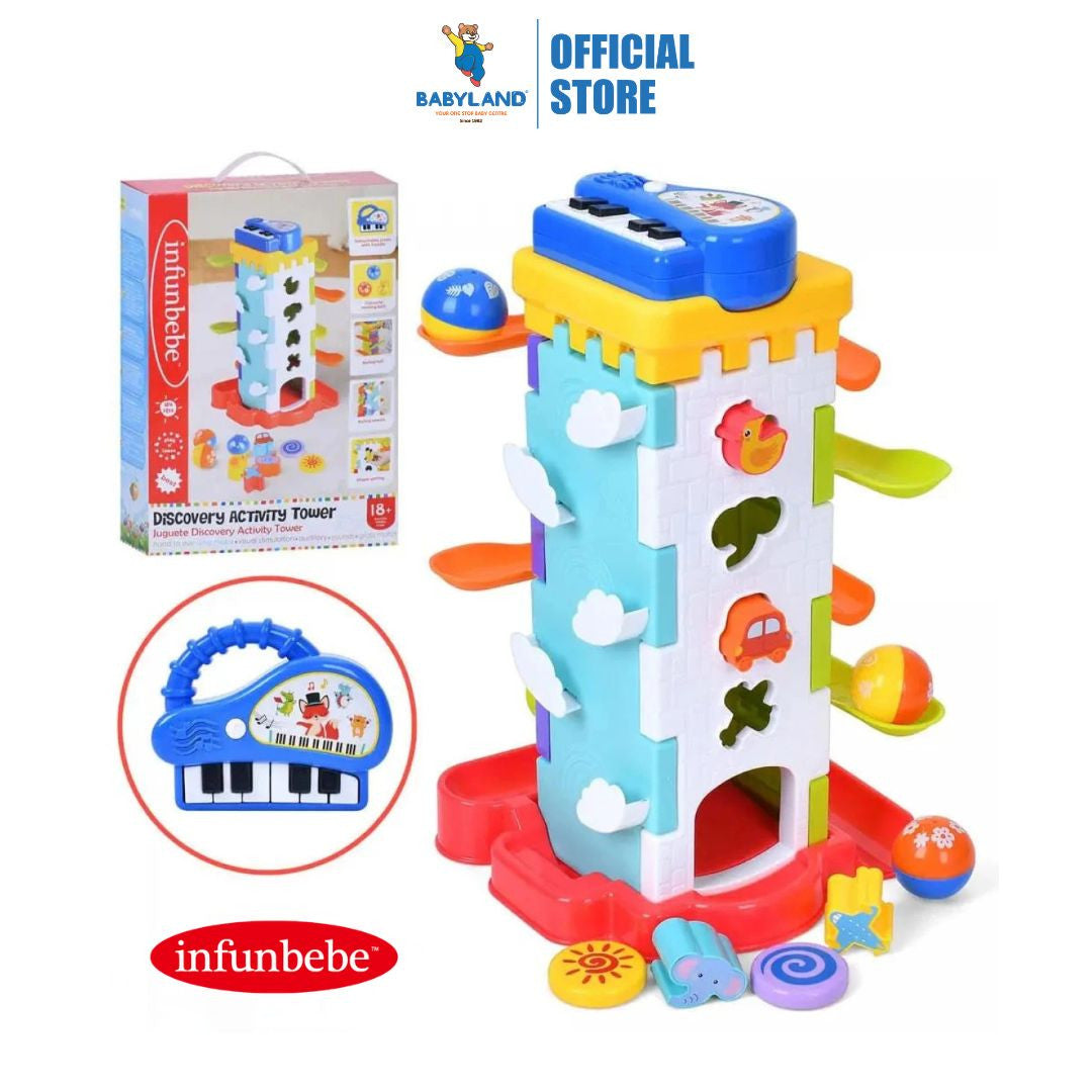 Infunbebe Discovery Activity Tower (18m+) – Babyland SS2 Malaysia