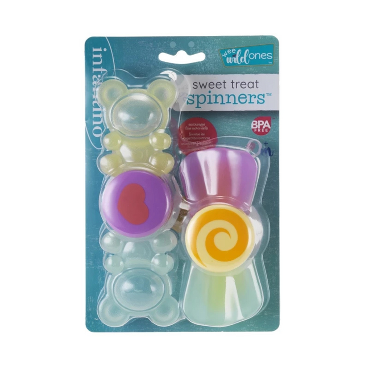 Infantino 215329 Sweet Treat Spinners Suitable for Age 0+ Months