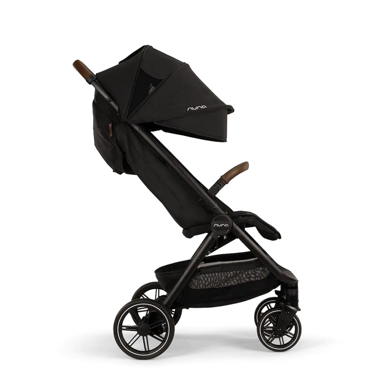 Nuna TRVL LX Stroller - Caviar (Birth to 50 lbs)