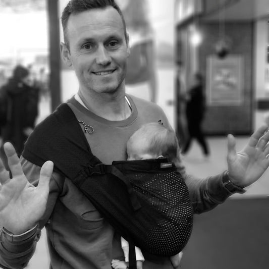 Mini Monkey Mini Sling Baby Carrier (0–2 years) (max. 15kg ~ 33lbs)