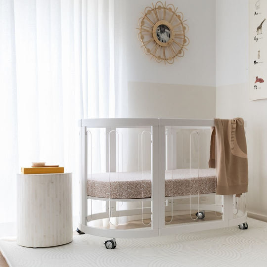 [Pre-Order] Babyhood Sova Cot 5-in-1 Clear