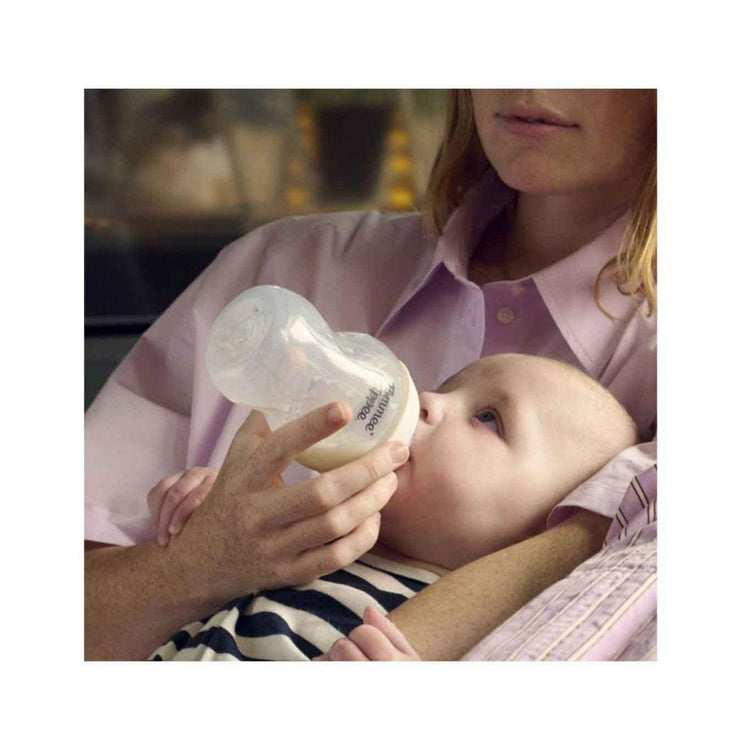 Tommee Tippee Natural Start PP Bottle 340ml - Medium Flow Teat, BPA-Free, Anti-Colic Valve