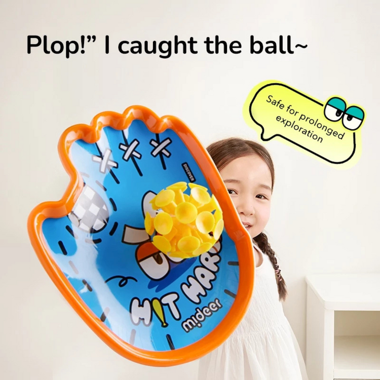 Mideer Suction Ball Set - Fun Suction Paddle Throw & Catch Game for Kids and Family Outdoor Play