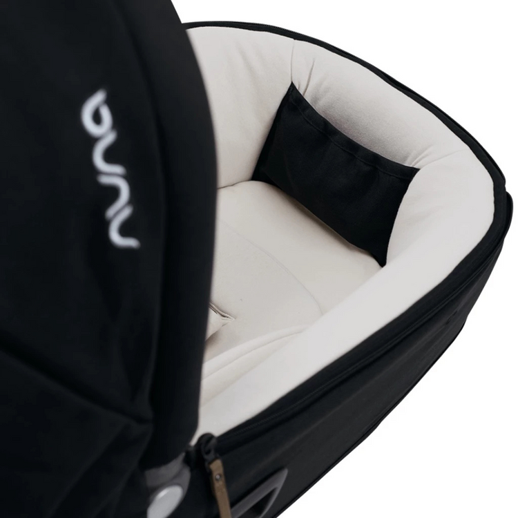 [PRE-ORDER] Nuna CARI Next Infant Car Seat - Caviar, 𝗟𝗶𝗴𝗵𝘁𝘄𝗲𝗶𝗴𝗵𝘁, UPF 50+ Canopy