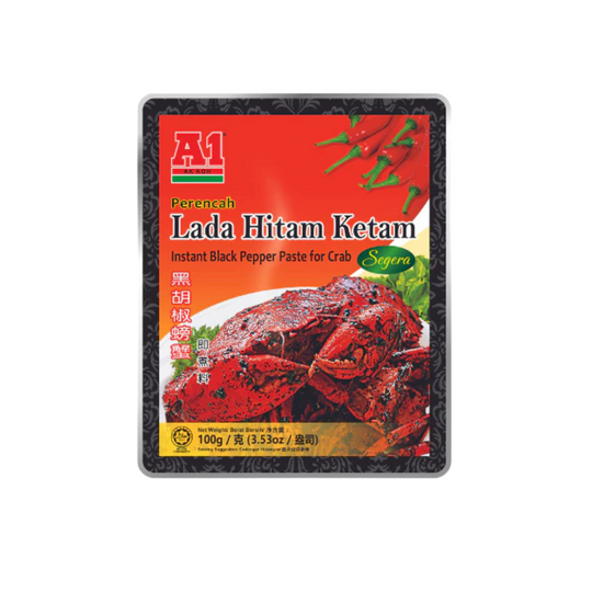 A1 Instant Black Pepper Paste for Crab (100g)