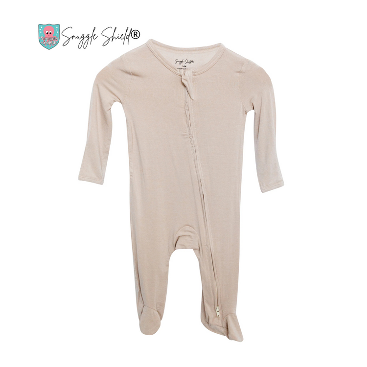 Snuggle Shield® Snuggle Shield LUXE Bamboo Footie Pajamas (3-6 Months)