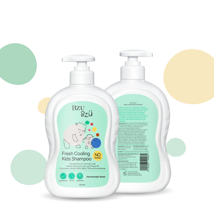 BZU BZU Fresh Cooling Kids Shampoo (600ml)