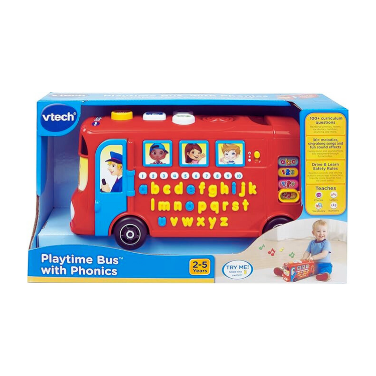 Vtech Playtime Bus With Phonics (2y+)